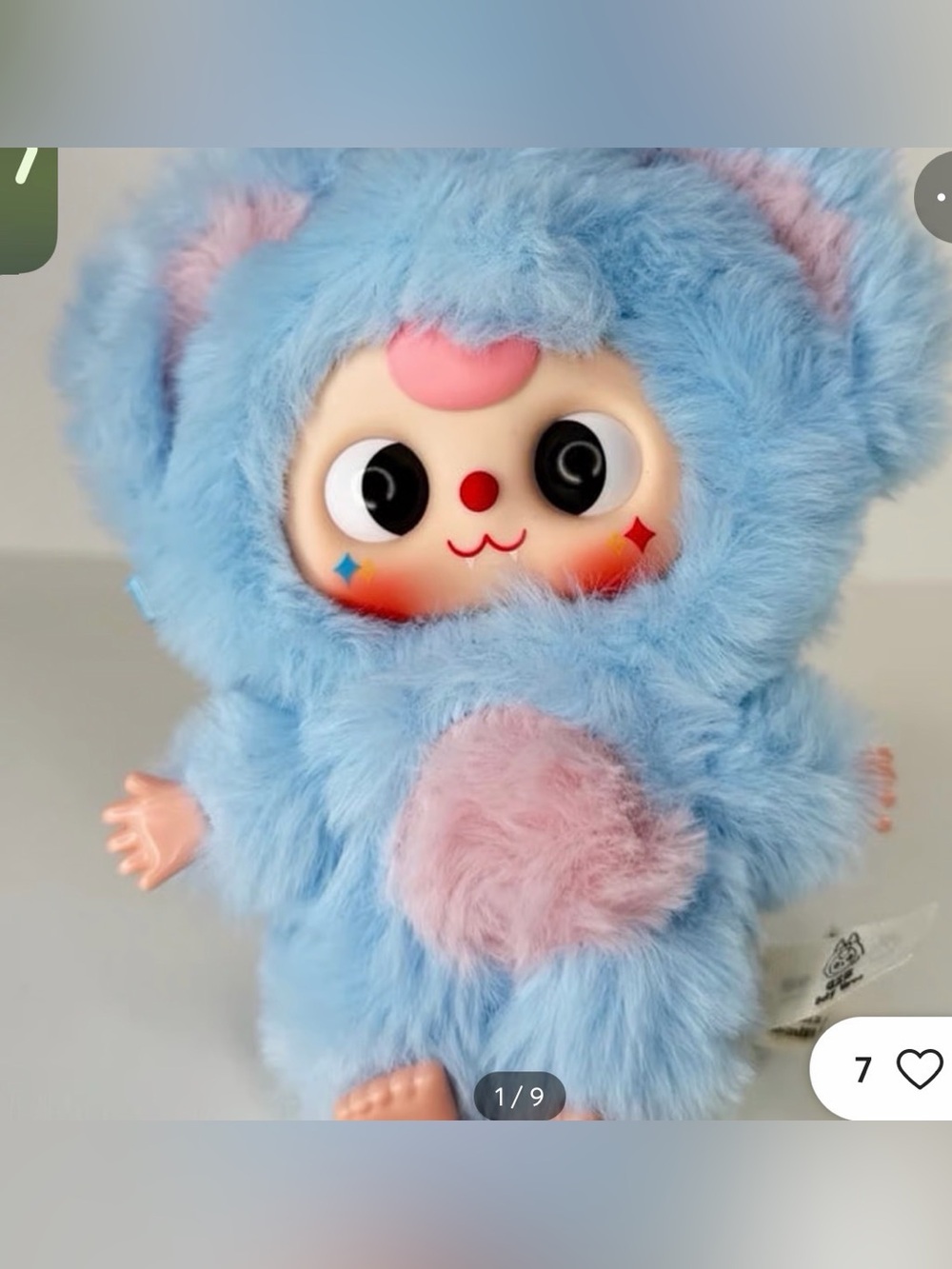 CurePlaneta- Baby Three- DeLovely Plush Pendant-Confirmed: ELEPHANT (NIB)